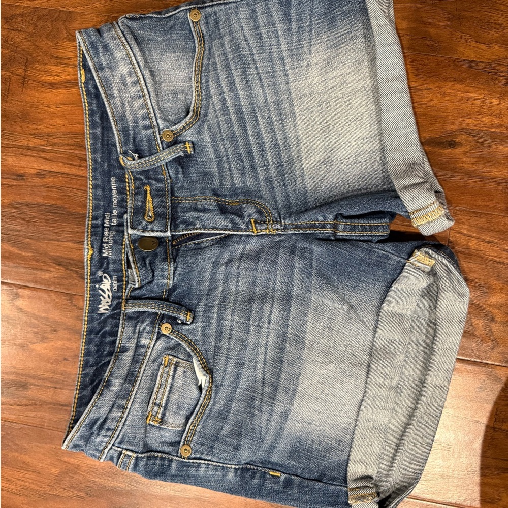 Mossimo Supply Co. Mid Rise Blue Denim Jeans